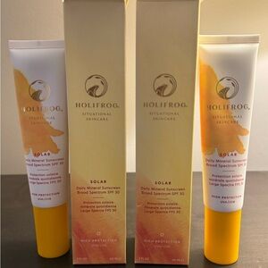 Holifrog Solar Daily Mineral Sunscreen Broad Spectrum Full Size 2 oz 60 ml NIB